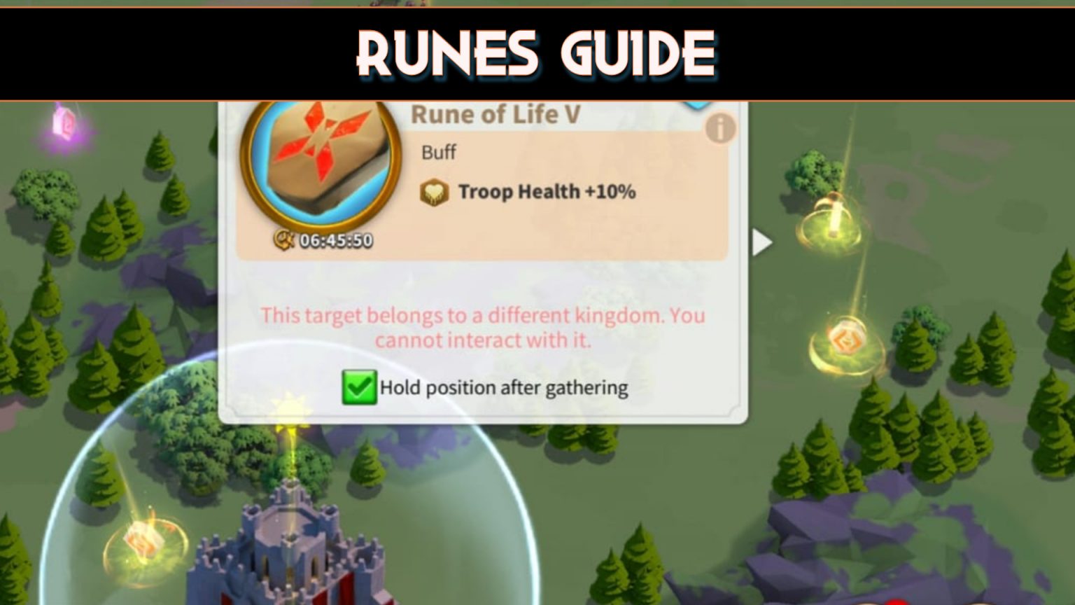 Rise of Kingdoms Runes Guide Rise of Kingdoms Guides